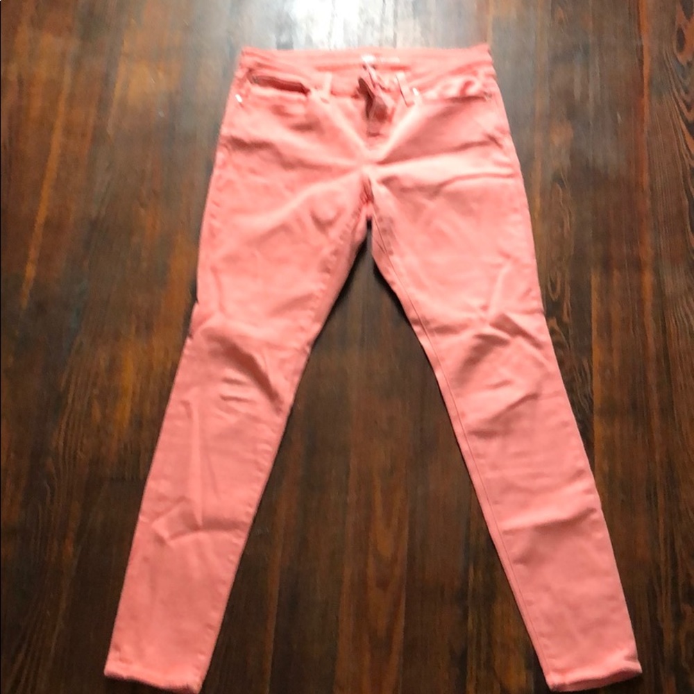 Gap coral skinny pant